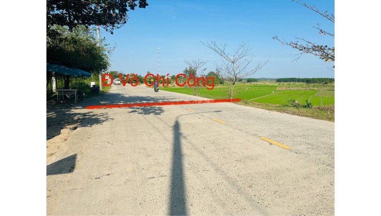 Bán Đất 2 mặt tiền trước sau trục 609B Đại Hiệp cách Ái Nghĩa 3km